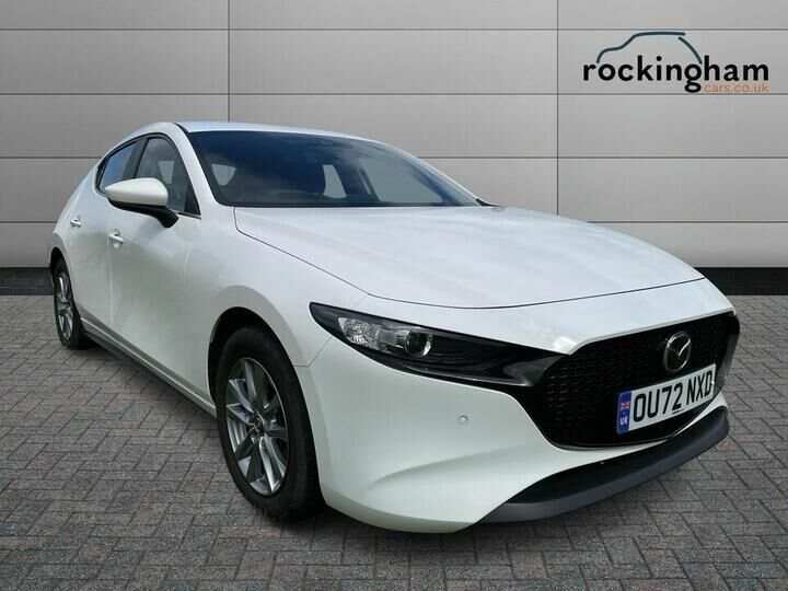 Compare Mazda 3 2.0 E-skyactiv-g Mhev Se-l Lux Euro 6 Ss 5 OU72NXD White