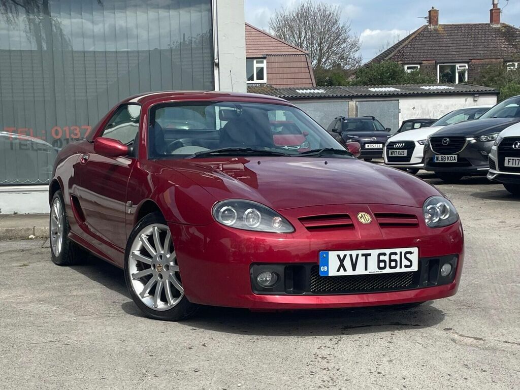 Compare MG MGTF Convertible XVT661S Red