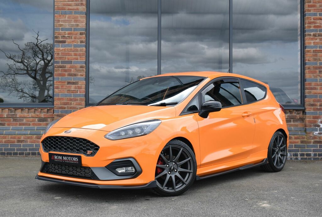 Compare Ford Fiesta St Performance Edition YY20MTF Orange