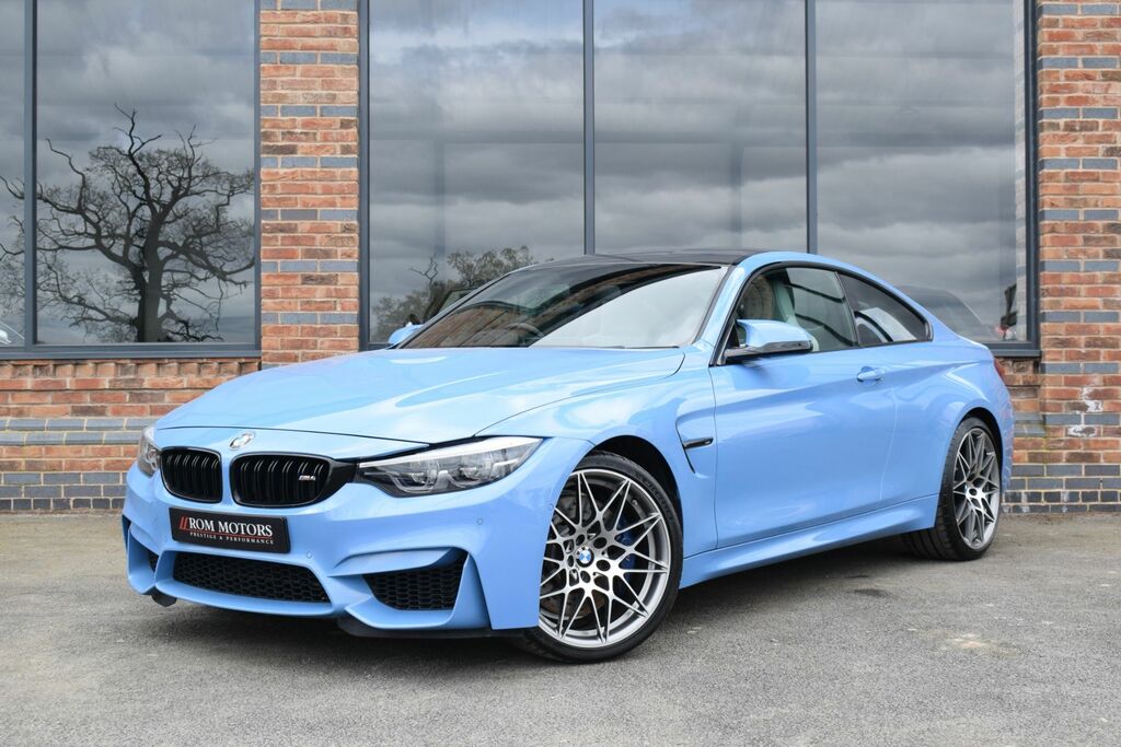 Compare BMW M4 3.0 M4 Competition 444 Bhp WV69OVX Blue