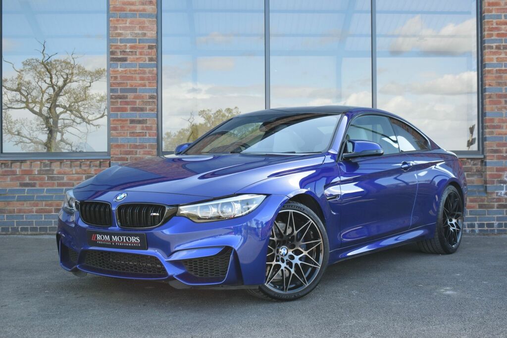 Compare BMW M4 M4 Competition MD68YLW Blue