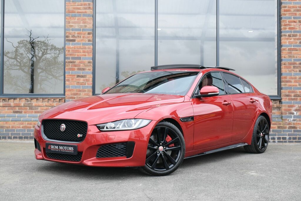 Compare Jaguar XE 3.0 S 335 Bhp MX66WDE Red