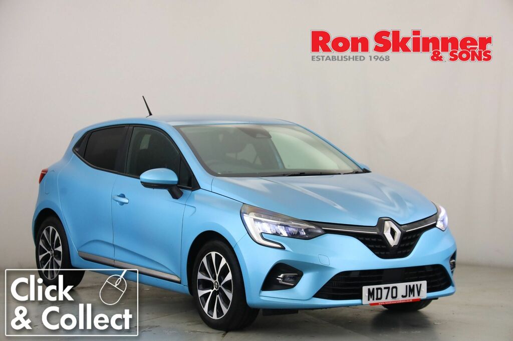 Compare Renault Clio 1.0 Iconic Tce 100 Bhp MD70JMV Blue