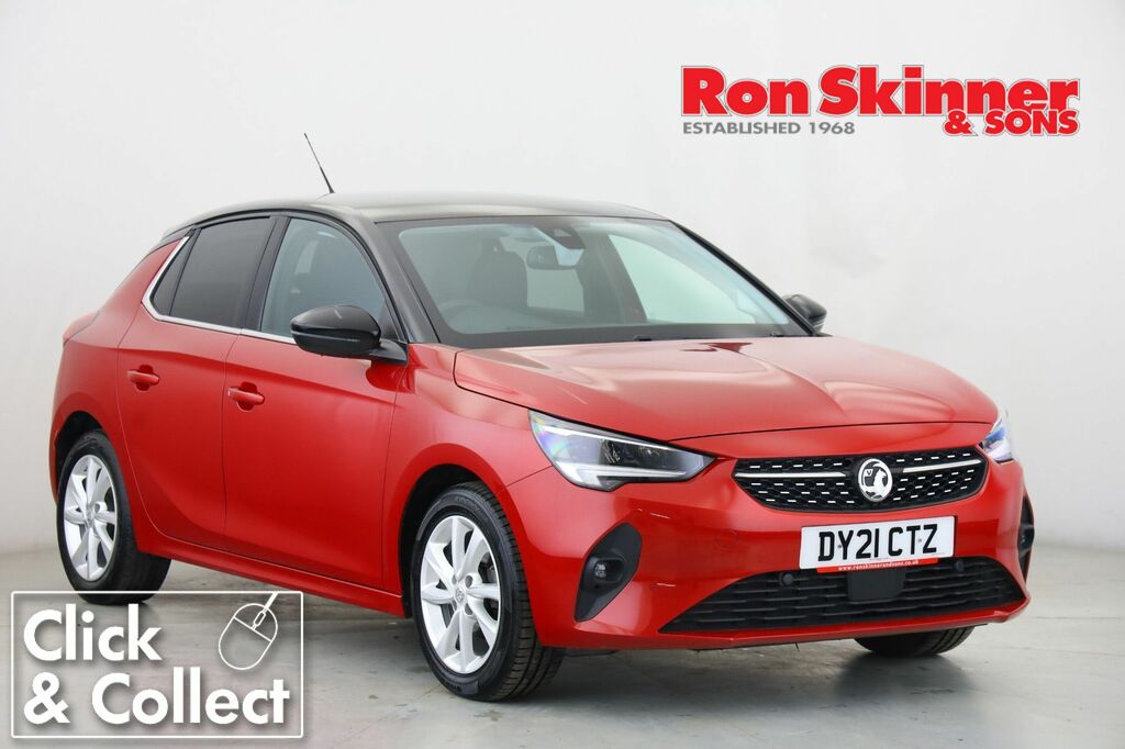 Compare Vauxhall Corsa 1.2 Elite 74 Bhp DY21CTZ Red