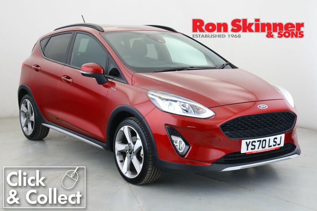Compare Ford Fiesta 1.0 Active Edition Mhev 124 Bhp YS70LSJ Red