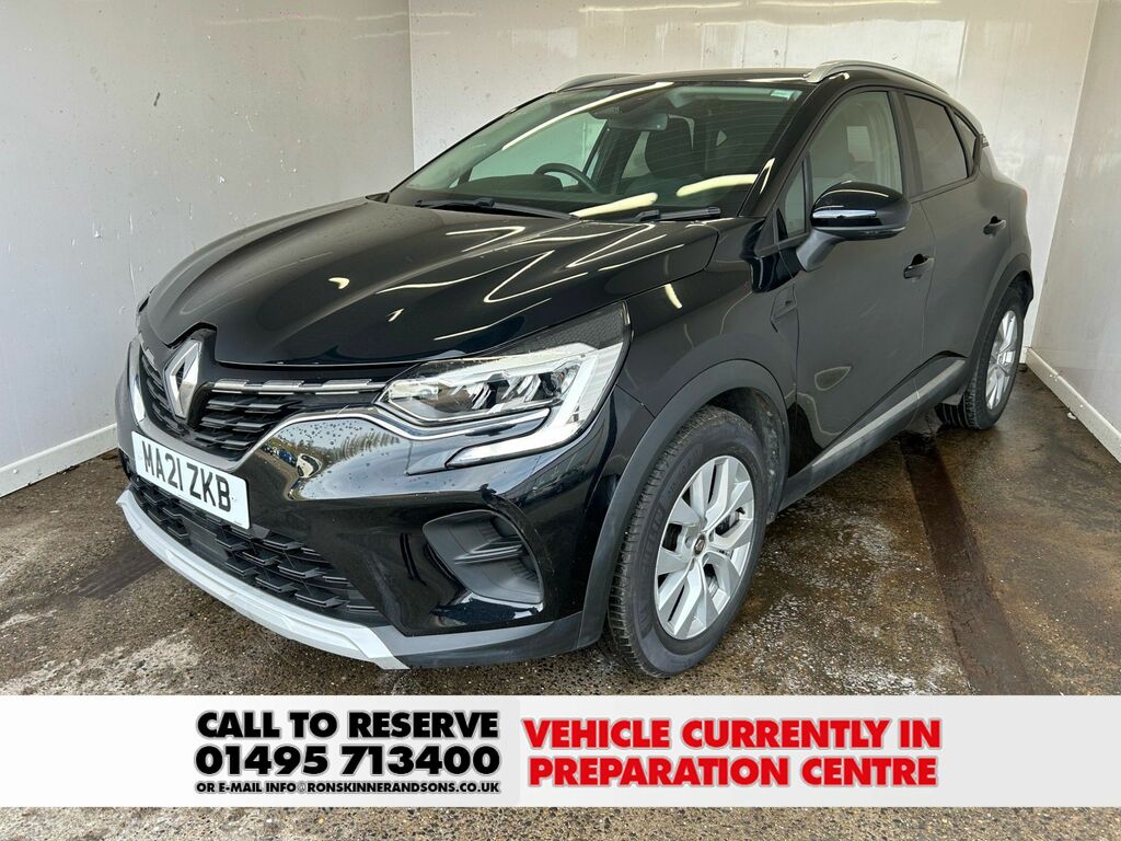 Compare Renault Captur 1.0 Iconic Tce 100 Bhp MA21ZKB Black