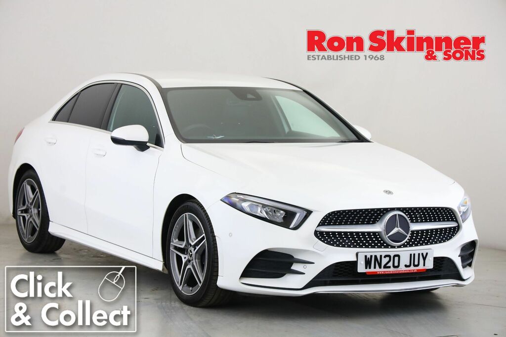 Compare Mercedes-Benz A Class 1.5 A 180 D Amg Line Executive 114 Bhp WN20JUY White