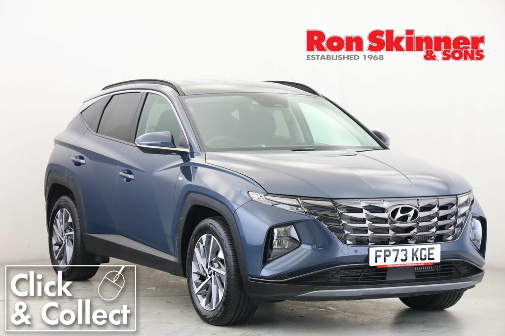 Compare Hyundai Tucson 1.6 T-gdi Premium Dct Mhev 148 Bhp FP73KGE Blue