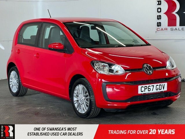 Compare Volkswagen Up 1.0 Move Up Bluemotion Technology 60 Bhp CP67GDV Red