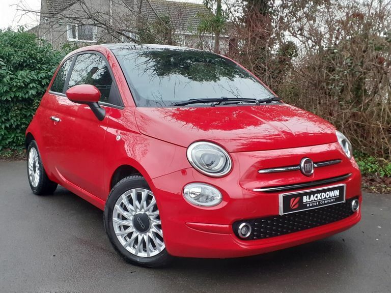 Fiat 500 Lounge Mhev 1 Red #1