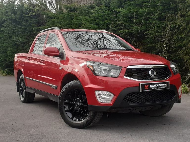 SsangYong Musso Ex 2.2 Red #1
