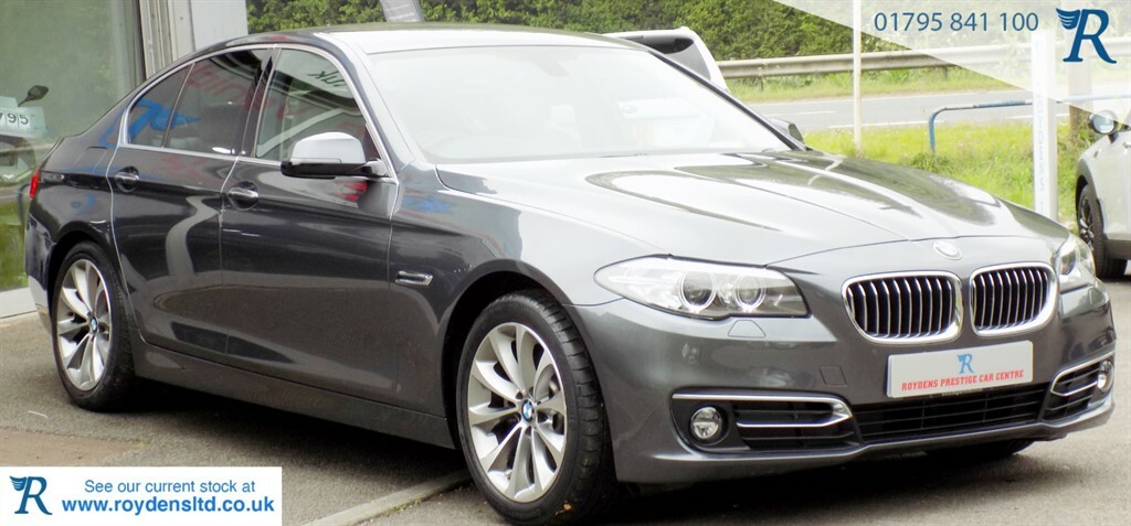 BMW 5 Series Luxury Grey #1