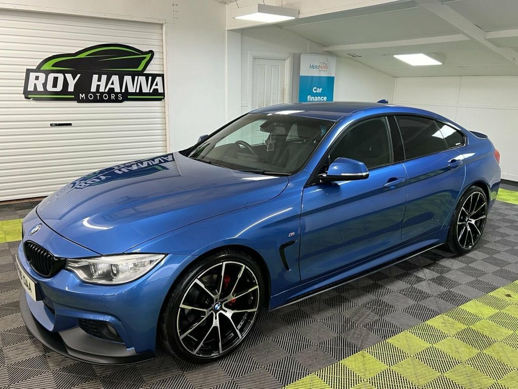 Compare BMW 4 Series Gran Coupe Gran Coupe 2.0 420D M Sport Gran Coupe 188 Bhp WP65OAA Blue