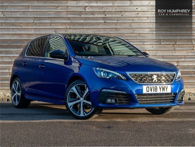 Compare Peugeot 308 308 Gt Line Bluehdi Ss OV18YMY Blue
