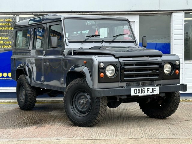 Compare Land Rover Defender 2.2 Td Station Wagon 122 Bhp OX16FJF Grey