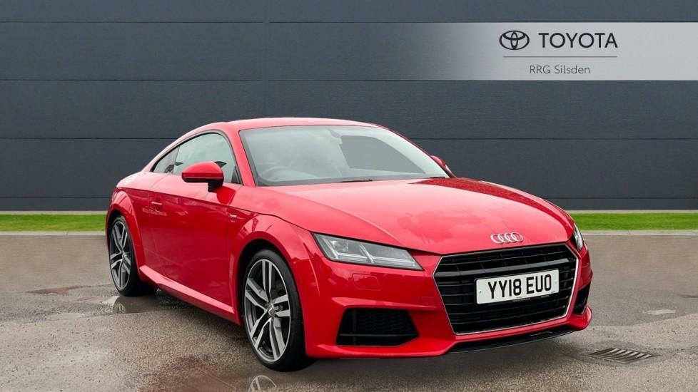 Compare Audi TT 1.8 Tfsi S Line Euro 6 Ss YY18EUO Red