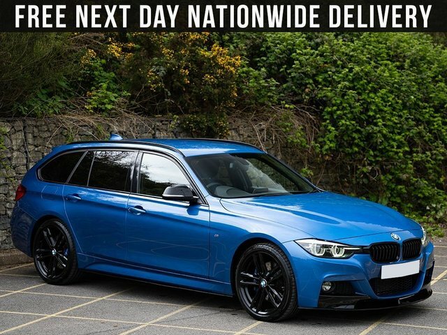 Compare BMW 3 Series 3.0 330D M Sport Shadow Edition Touring 255 Bhp YC67MMX Blue