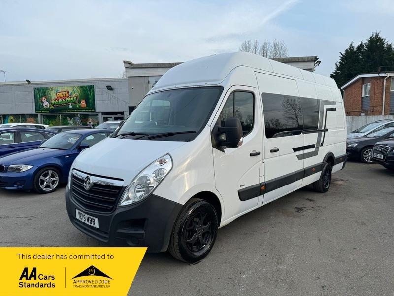 Compare Vauxhall Movano L4h3 R3500 Pv YD19MBR White