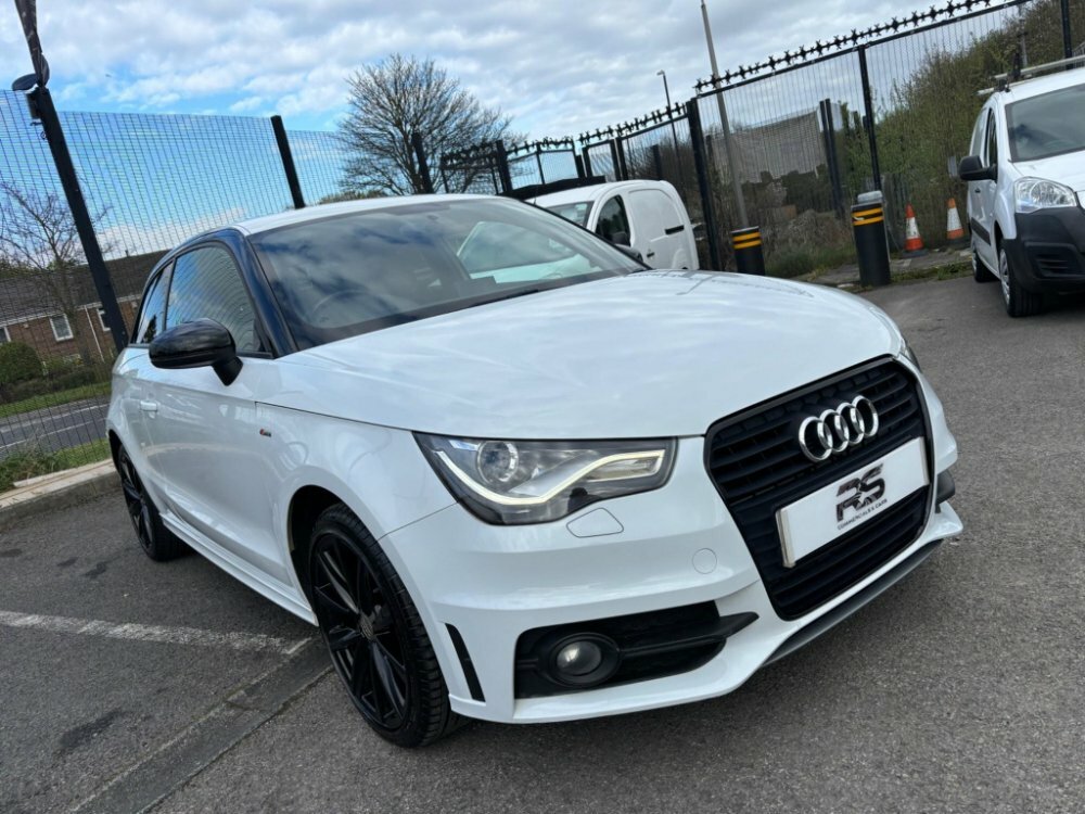 Audi A1 1.6 Tdi S Line Style Edition Euro 5 Ss White #1