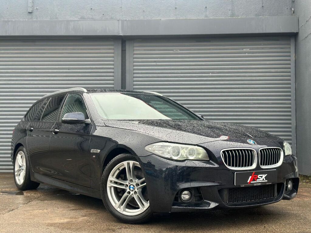 Compare BMW 5 Series 520D M Sport Touring RY66NSZ Black