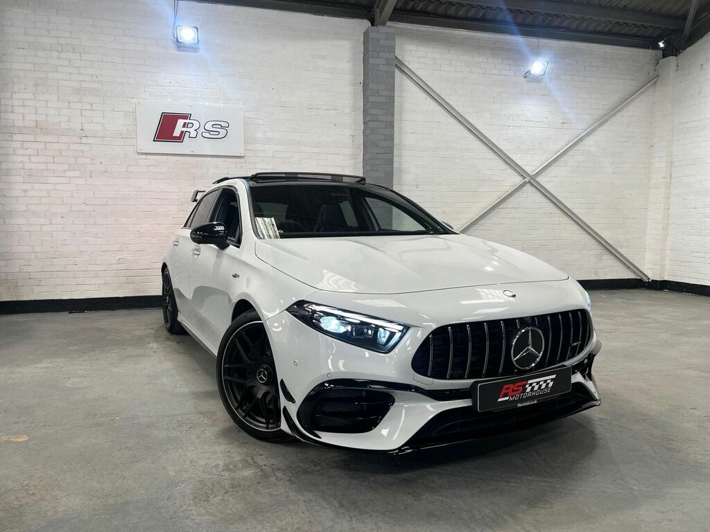 Compare Mercedes-Benz A Class 2.0 A45 Amg S Plus 8G-dct 4Matic Euro 6 Ss KN23ZTS White