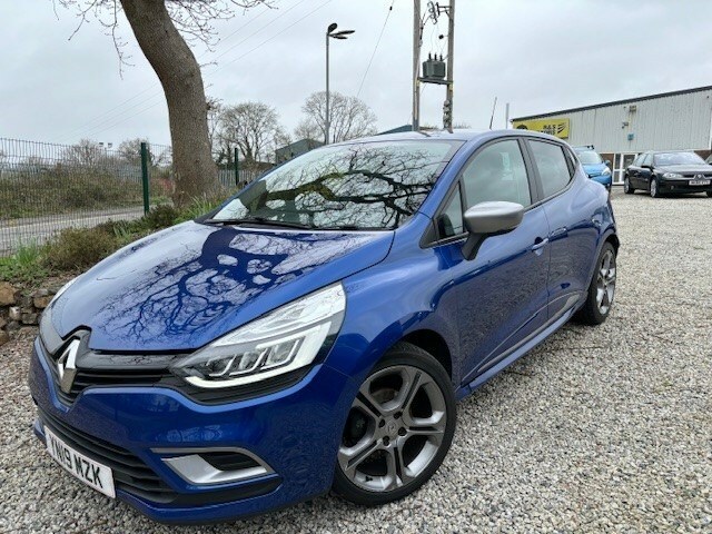 Compare Renault Clio 0.9 Tce 90 Gt Line YN19MZK Blue