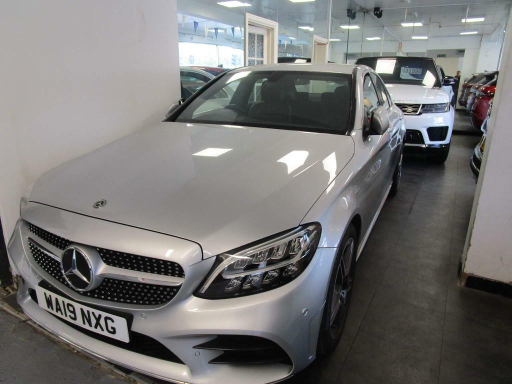 Compare Mercedes-Benz C Class 2.0 C300 Amg Line G-tronic Euro 6 Ss  Silver