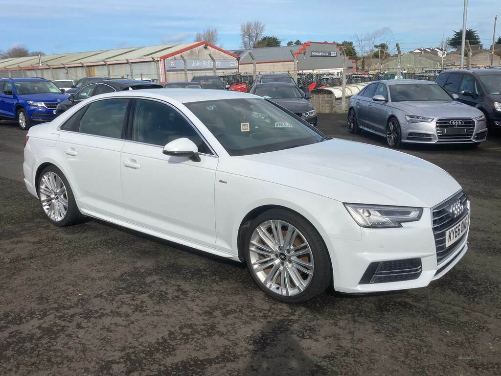 Compare Audi A4 2.0 Tdi 190 S KY66ONG White