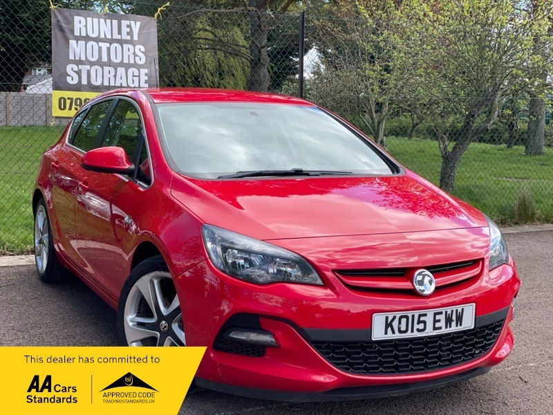 Compare Vauxhall Astra 1.4T 16V Limited Edition KO15EWW Red