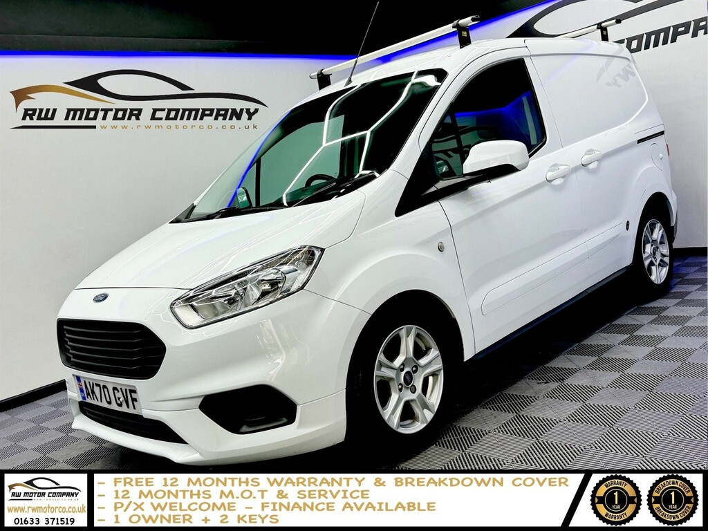 Ford Transit Courier 1.0 Ecoboost Limited L1 Euro 6 White #1