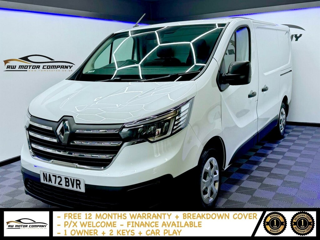 Compare Renault Trafic 2.0 Dci Blue 28 Business Swb Euro 6 Ss NA72BVR White