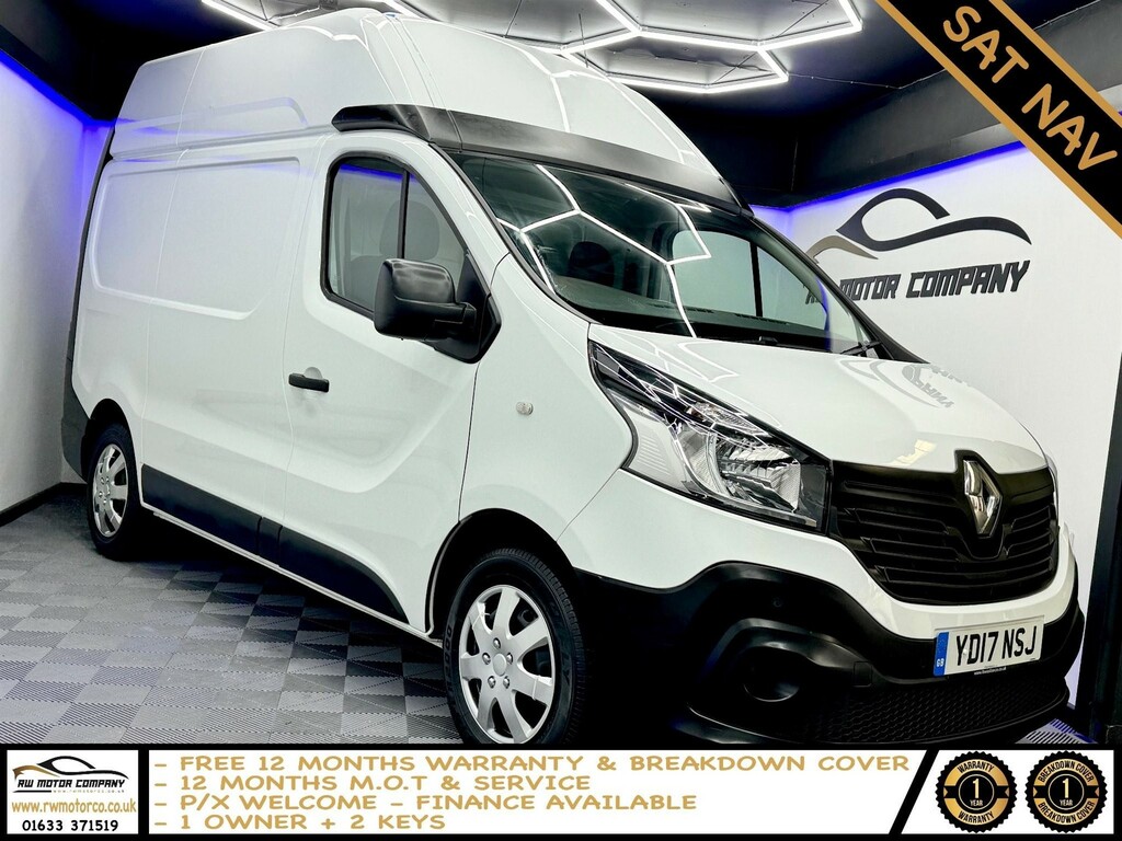 Renault Trafic 1.6 Dci Energy 29 Business Swb High Roof Euro 6 S White #1