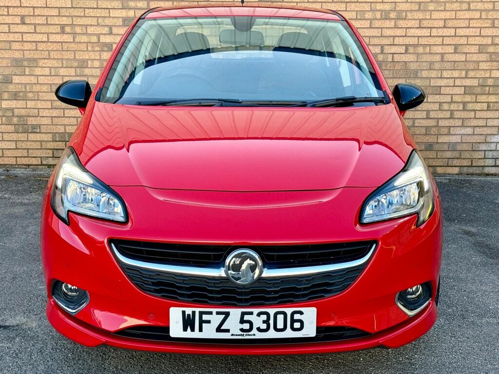 Compare Vauxhall Corsa Hatchback WFZ5306 Red