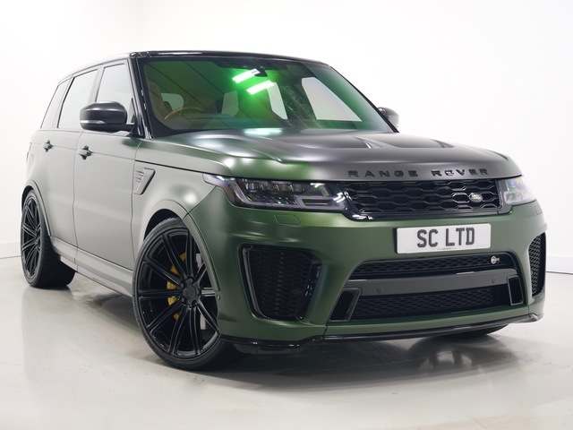 Compare Land Rover Range Rover Sport Petrol B19DNA Green