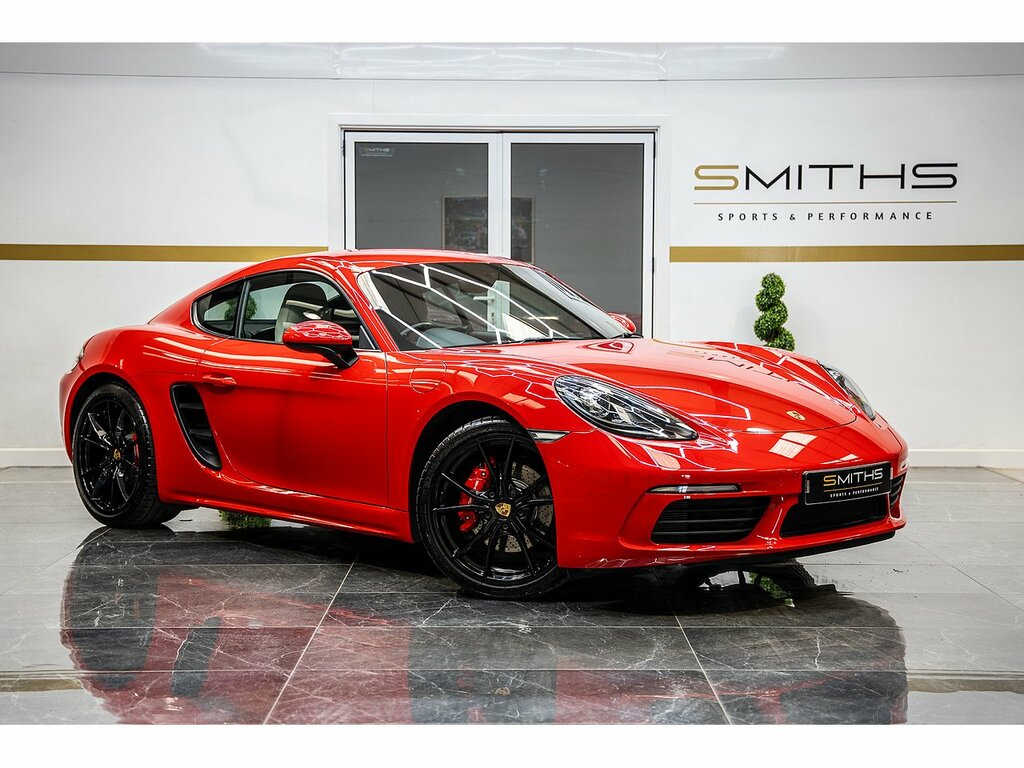Compare Porsche 718 718 Cayman S FP71LCY Red
