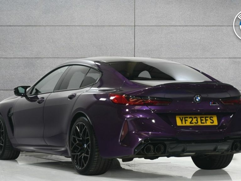 Compare BMW M8 M8 Competition Gran Coupe YF23EFS Purple