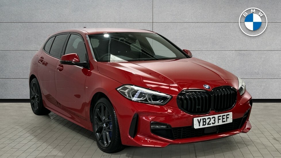 Compare BMW 1 Series 118D M Sport YB23FEF Red
