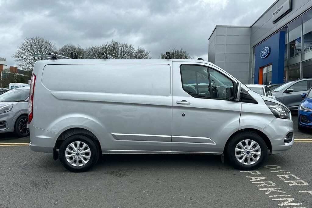 Compare Ford Transit Custom 2.0 Ecoblue 130Ps Low Roof Limited Van YF23KWM Silver