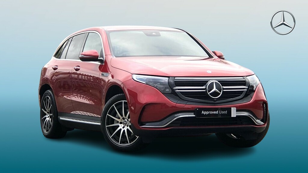 Compare Mercedes-Benz EQC 400 300Kw Amg Line Edition 80Kwh KO73ELC Red