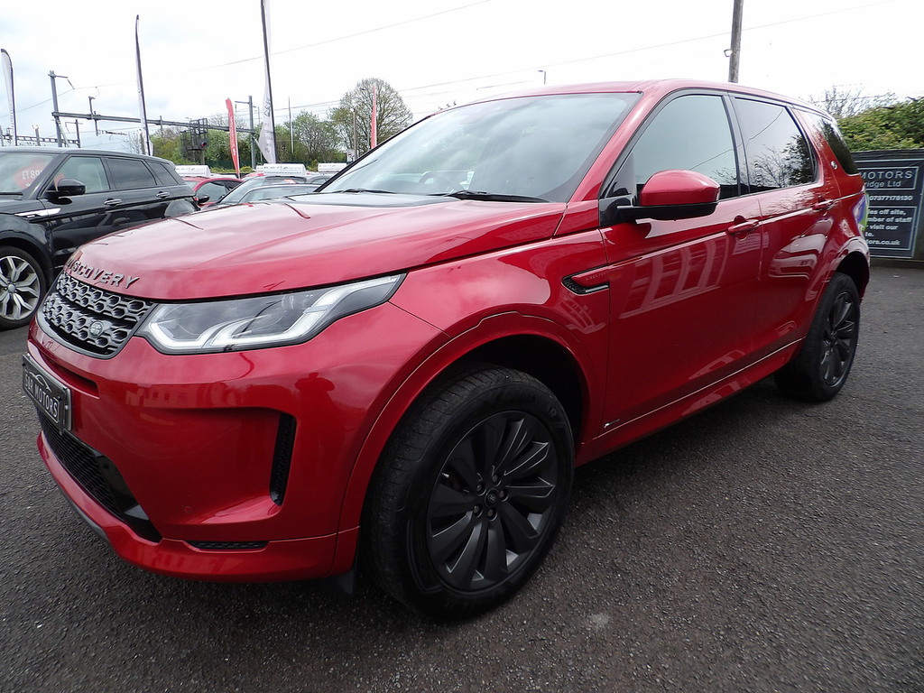 Compare Land Rover Discovery Sport D180 Mhev R-dynamic Se U5919 Ulez NK69VUR Red