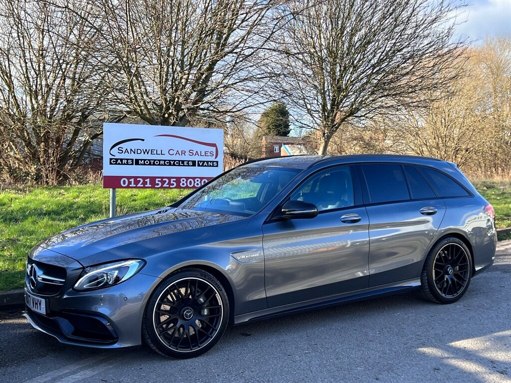 Compare Mercedes-Benz C Class 4.0 V8 Biturbo Amg Spds Mct Euro 6 Ss ND17VHY Grey