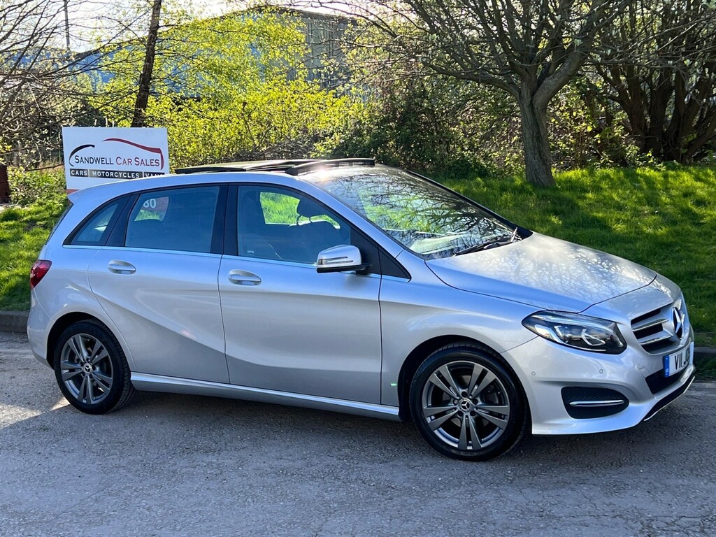 Compare Mercedes-Benz B Class 1.6 Exclusive Edition Plus 7G-dct Euro 6 Ss 5 V11JOS Silver