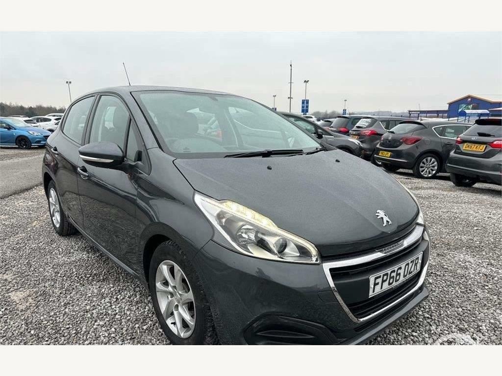 Compare Peugeot 208 1.6 Bluehdi Active Euro 6 Ss FP66OZR Grey