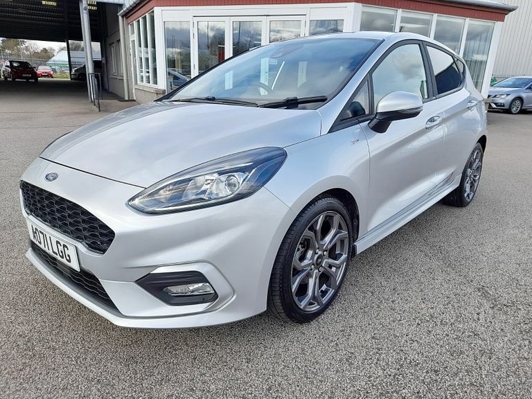Compare Ford Fiesta 1.0T 100 St-line Edition Nav AO71LGG Silver