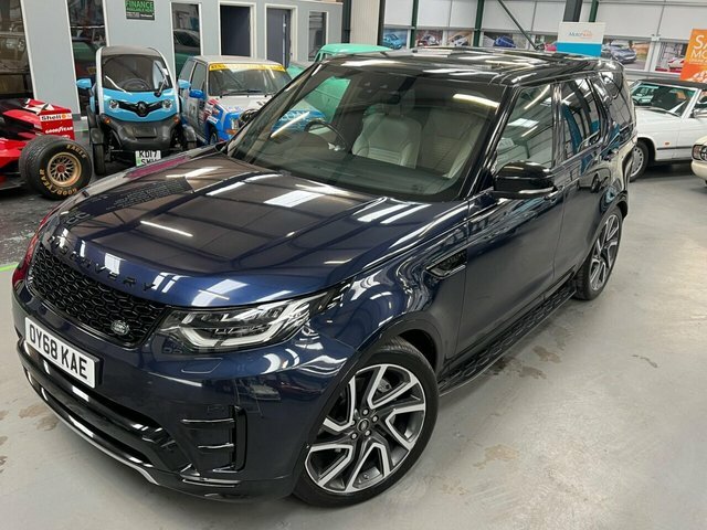 Compare Land Rover Discovery 3.0L Sdv6 Hse Luxury 302 Bhp OY68KAE Blue