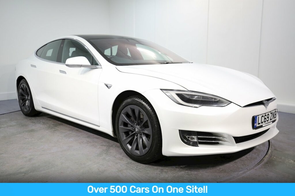 Tesla Model S Model S Long Range Awd White #1