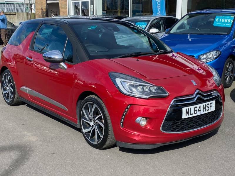 Compare Citroen DS3 Hatchback ML64HSF Red