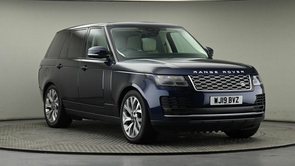Compare Land Rover Range Rover Sdv6 Vogue WJ19BVZ Blue