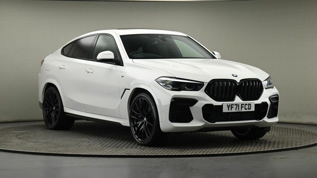 Compare BMW X6 3.0 40D Mht M Sport Xdrive Euro 6 Ss YF71FCD White
