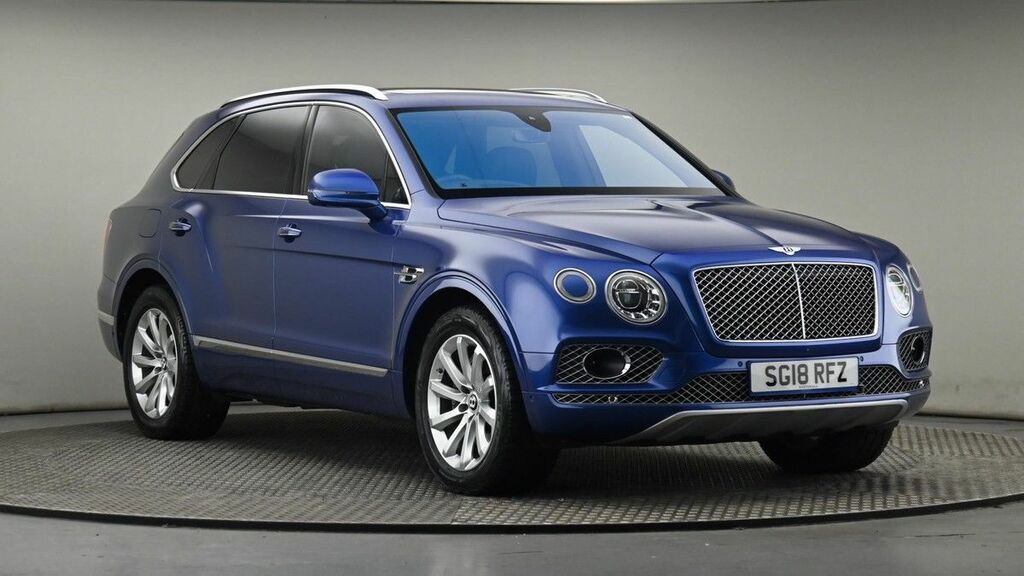 Compare Bentley Bentayga 4.0 V8 4Wd Euro 6 Ss SG18RFZ Blue